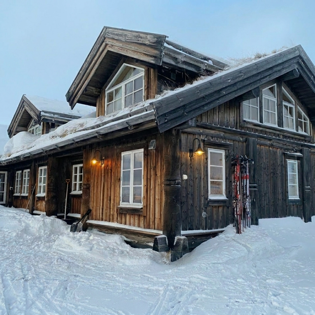 Ski-Wandhalterung – rot – Bild 8