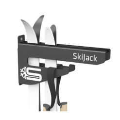 Ski-Wandhalterung – grau